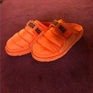 UGG Kids Orange Slippers